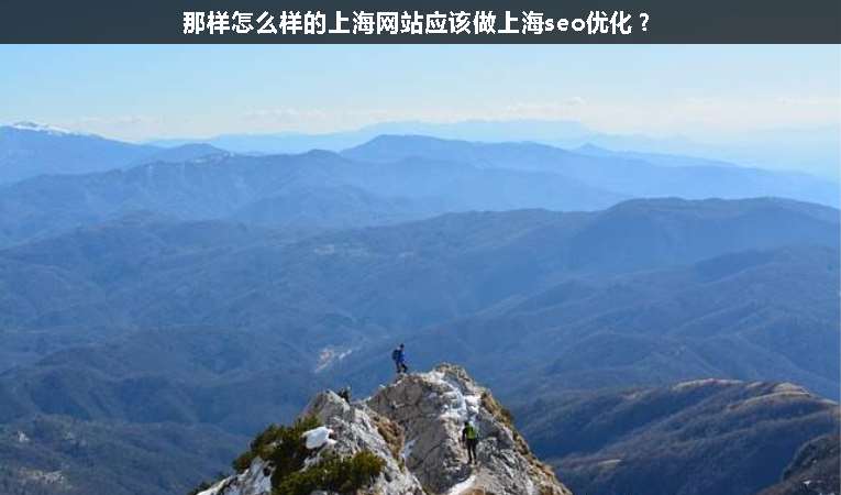 那樣怎么樣的上海網(wǎng)站應(yīng)該做上海seo優(yōu)化？