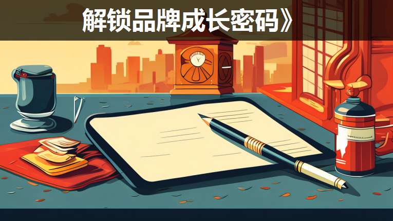解鎖品牌成長密碼》