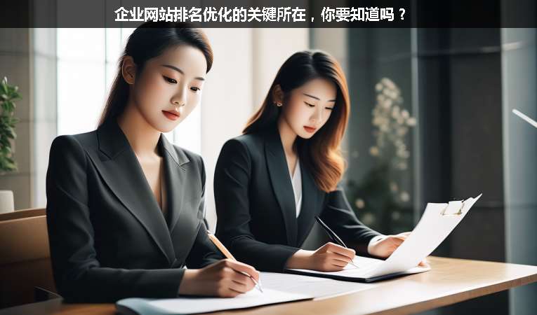 企業(yè)網(wǎng)站排名優(yōu)化的關(guān)鍵所在，你要知道嗎？