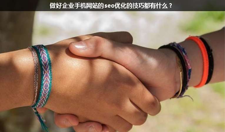 做好企業(yè)手機網(wǎng)站的seo優(yōu)化的技巧都有什么？